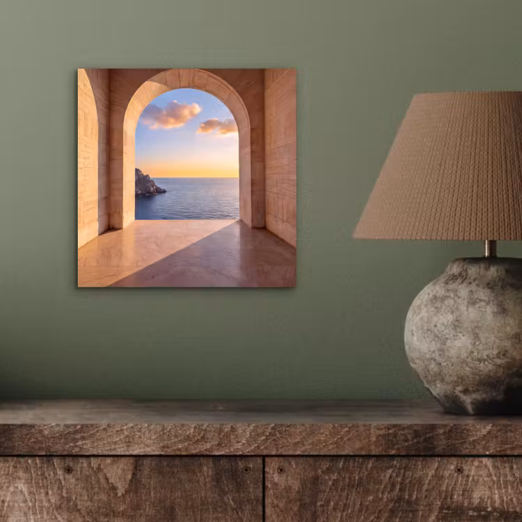 Alu-Dibond-Bild - Meer – Landschaft – Abend — 3