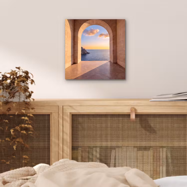 Alu-Dibond-Bild - Meer – Landschaft – Abend — 4