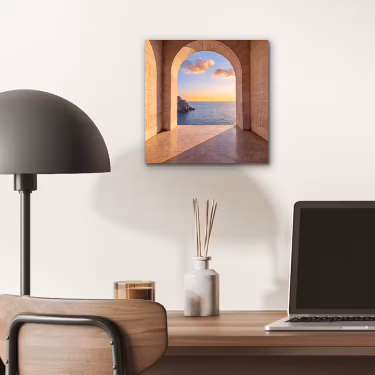 Alu-Dibond-Bild - Meer – Landschaft – Abend — 6