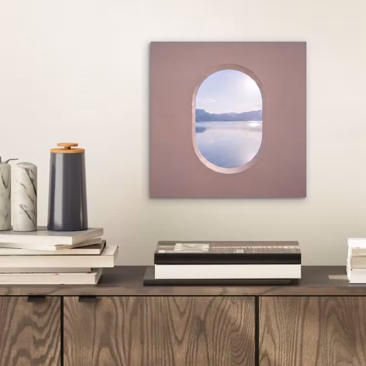 Alu-Dibond-Bild - Landschaft – Wasser – Modern — 2
