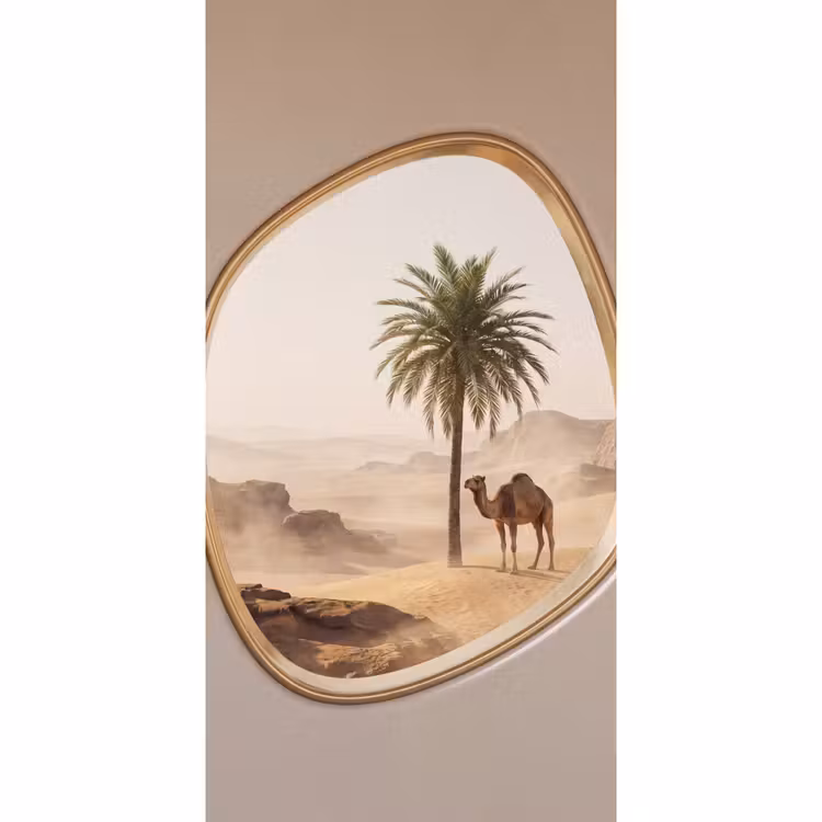 Tapete - Kamel – Wüste – Natur — 2