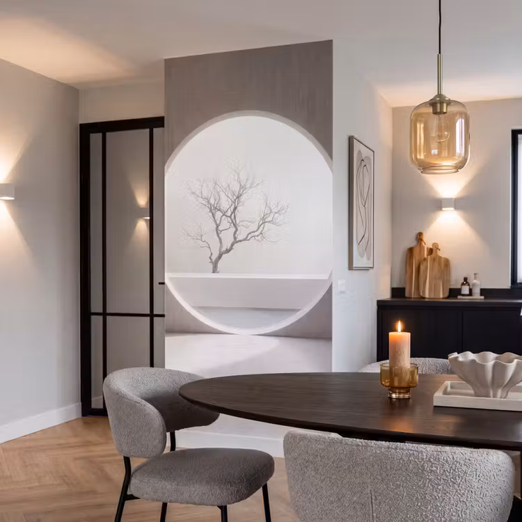Tapete - Baum – Kreis – Modern — 5