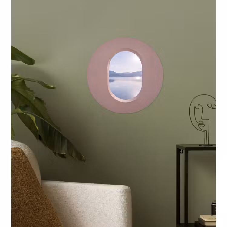Runde Tapete - Landschaft – Wasser – Modern — 3