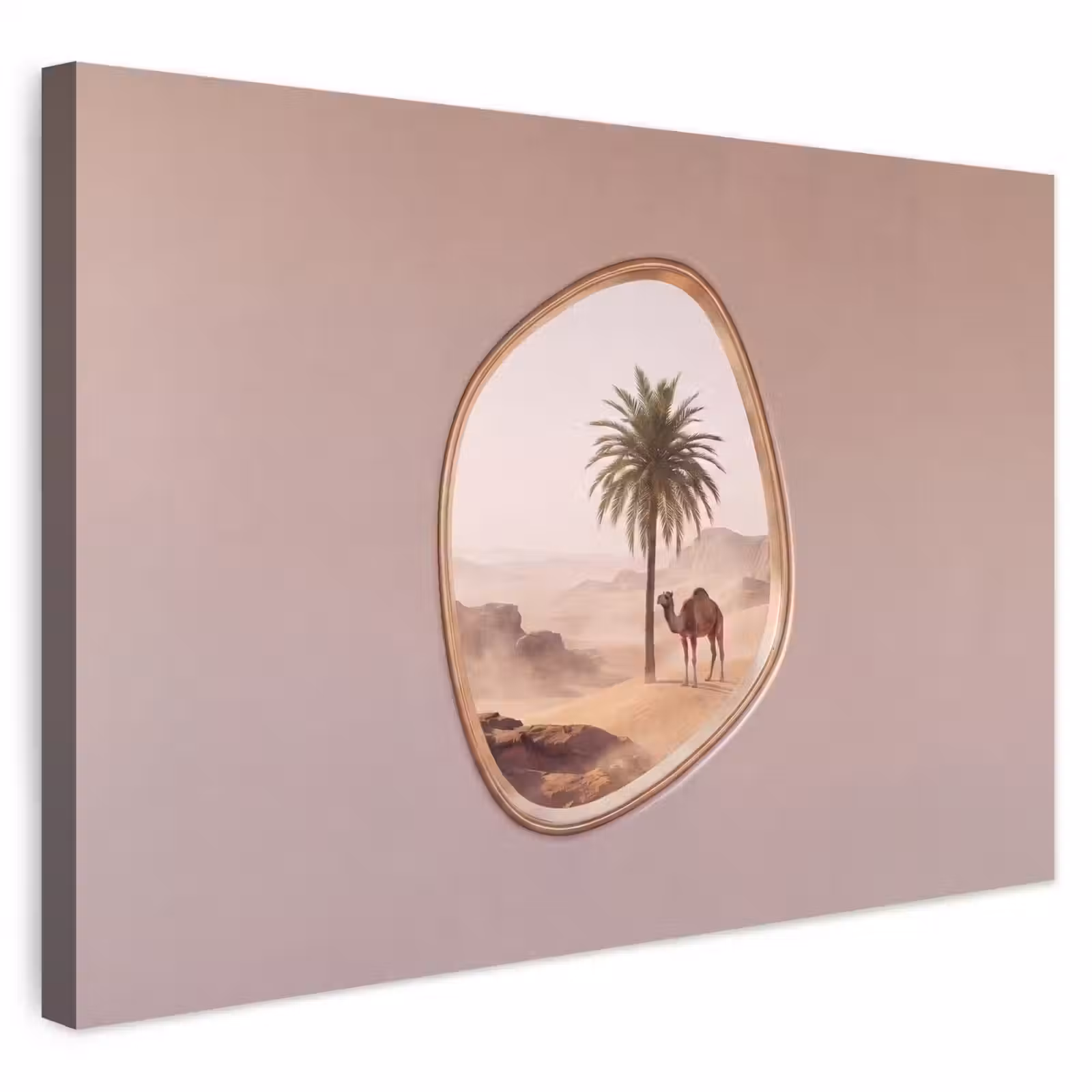 Outdoor Leinwand - Kamel – Wüste – Natur — 1