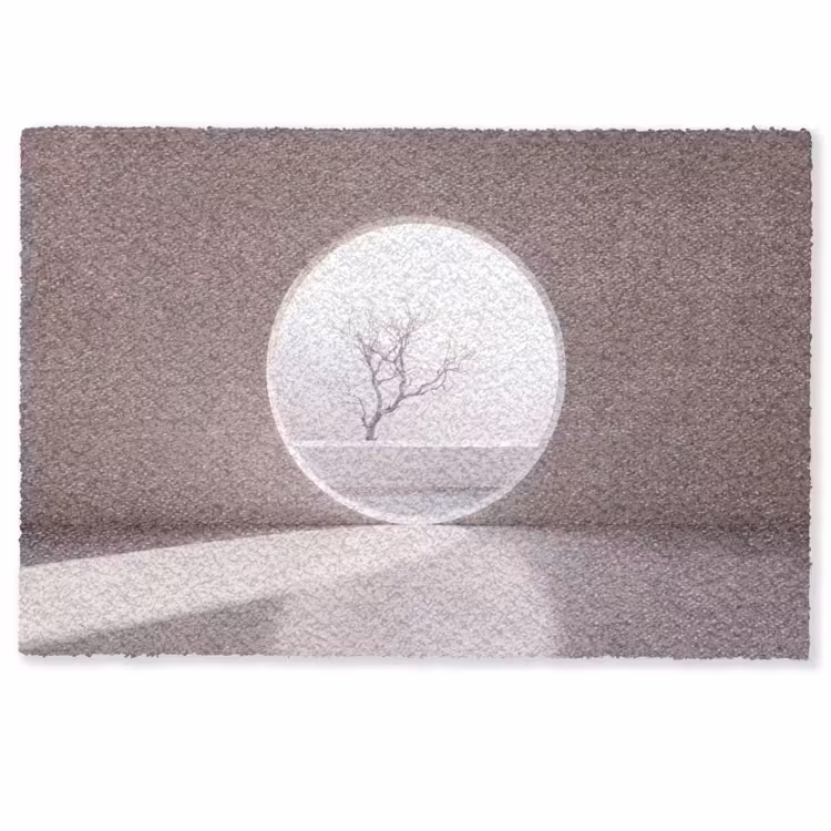 Fußmatte - Baum – Kreis – Modern — 1