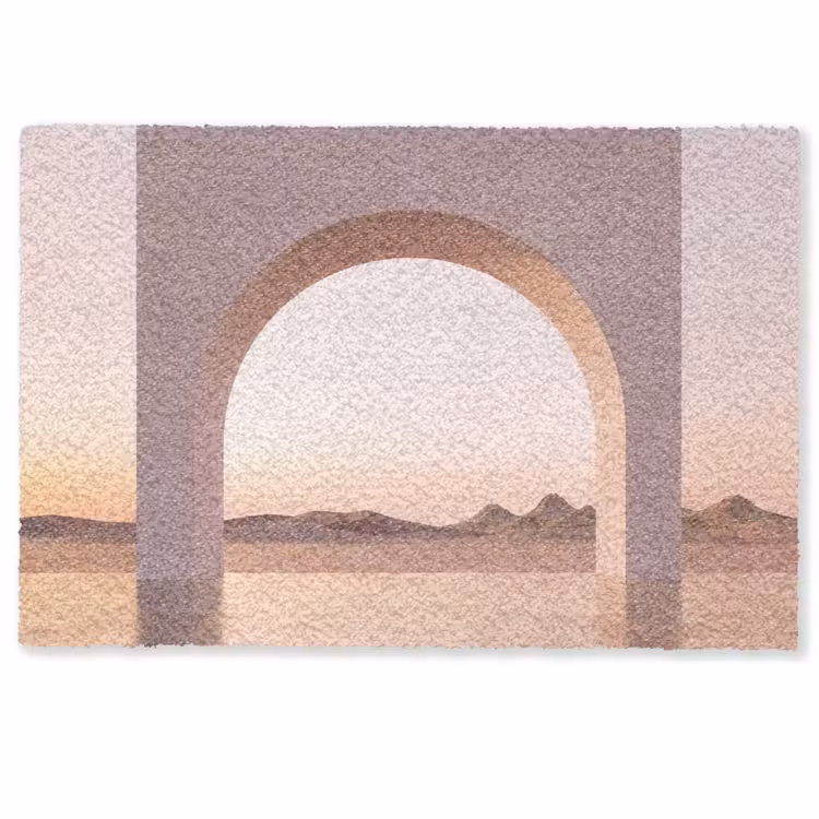 Fußmatte - Bogen – Wüste – Natur — 1