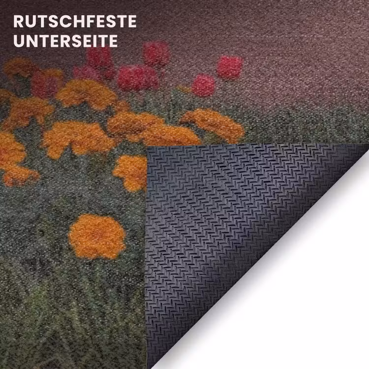 Fußmatte - Weg – Blumen – Natur — 6