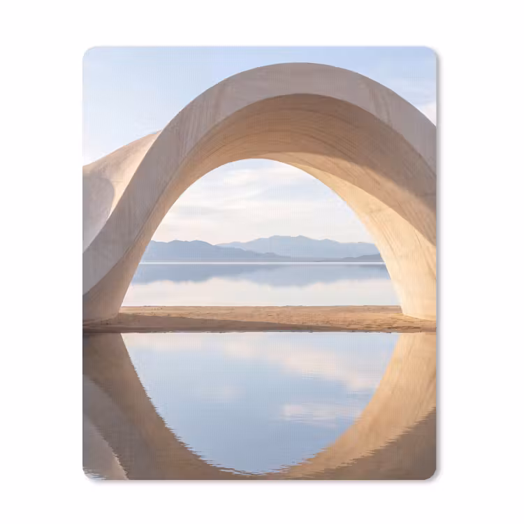 Mauspad - Bogen – Wasser – Natur — 1
