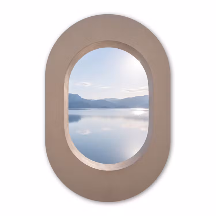 Forexbild Oval - Landschaft – Wasser – Modern — 1