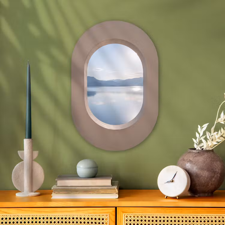 Forexbild Oval - Landschaft – Wasser – Modern — 3