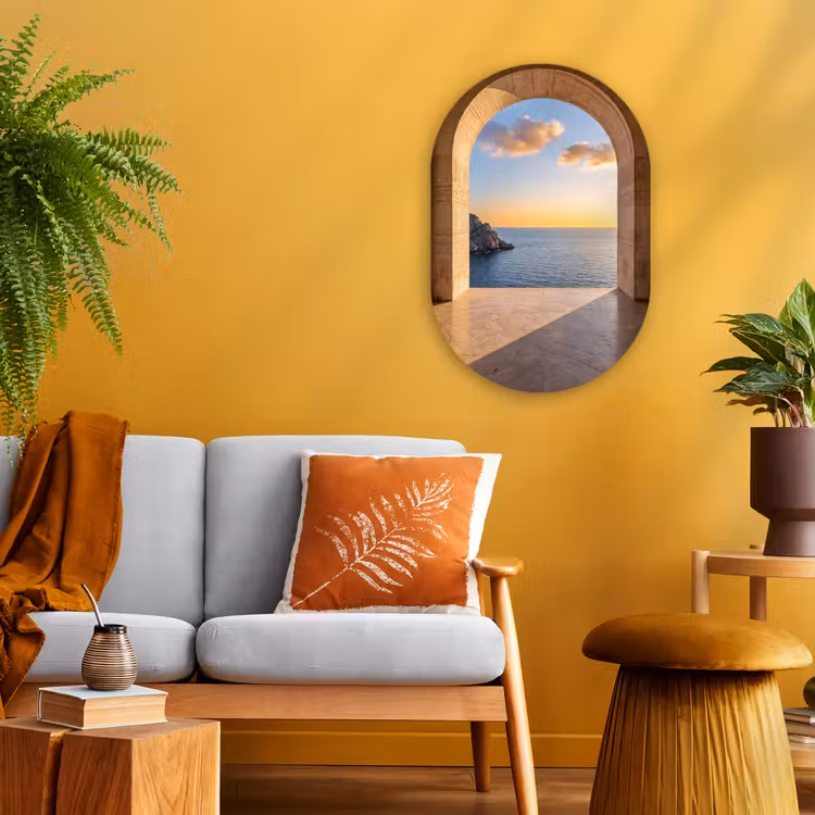 Forexbild Oval - Meer – Landschaft – Abend — 2