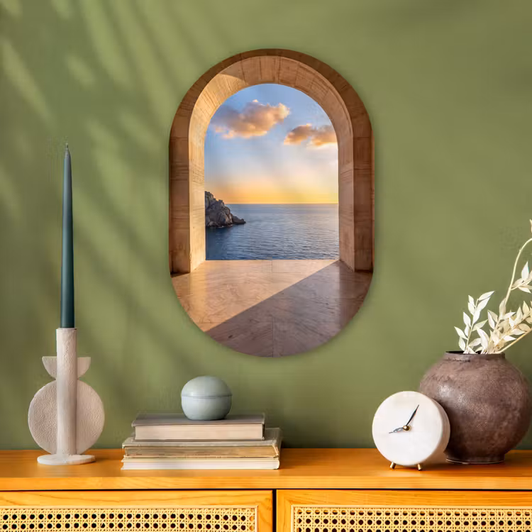 Forexbild Oval - Meer – Landschaft – Abend — 3