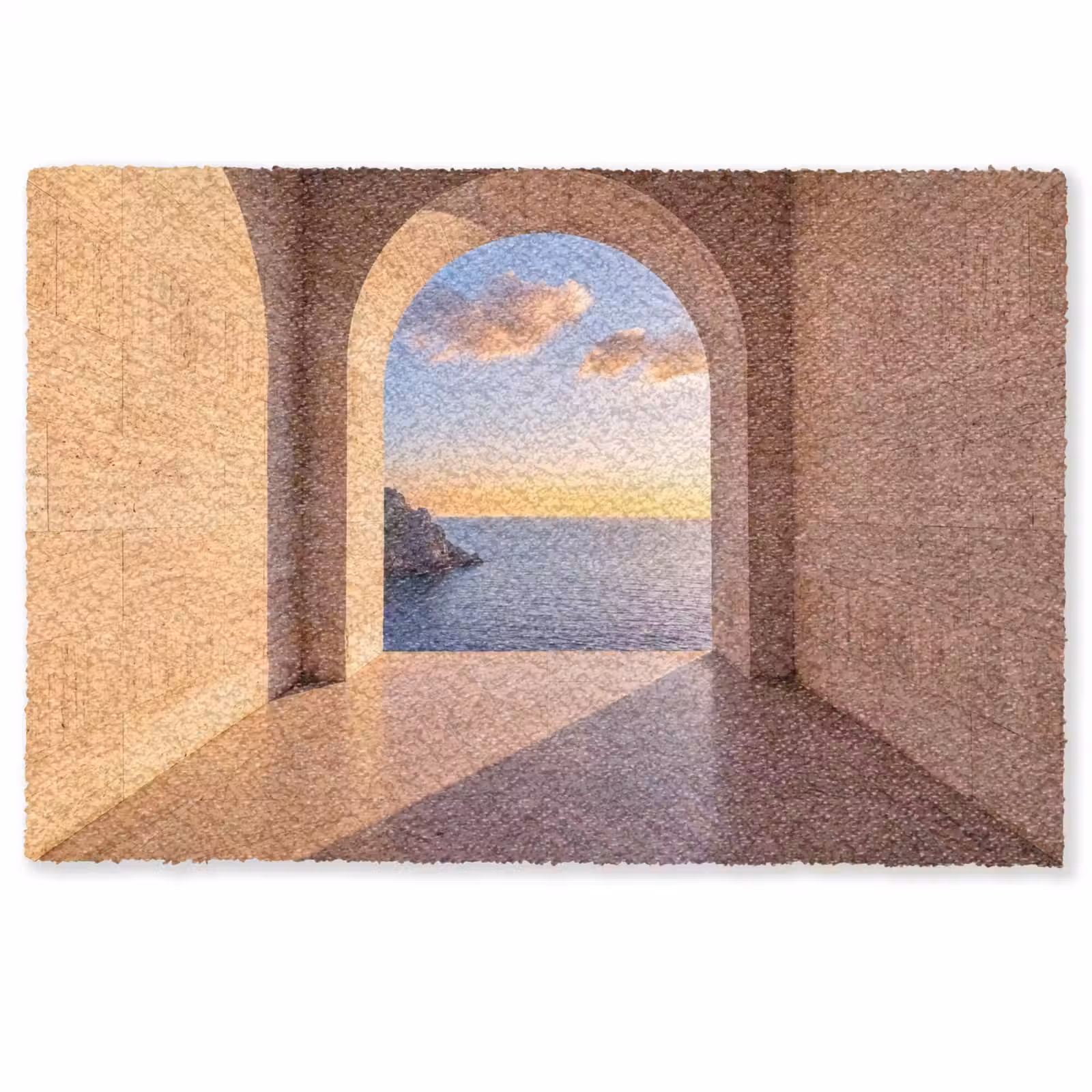 Fußmatte - Meer – Landschaft – Abend — 1