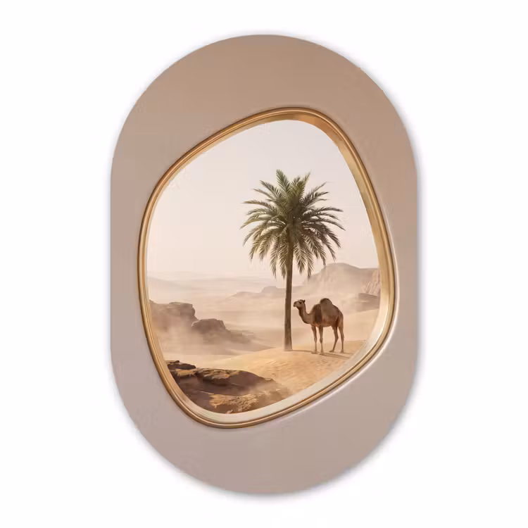 Forexbild Oval - Kamel – Wüste – Natur — 1