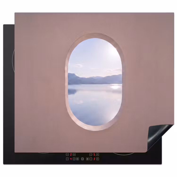Herdabdeckplatte - Landschaft – Wasser – Modern — 1