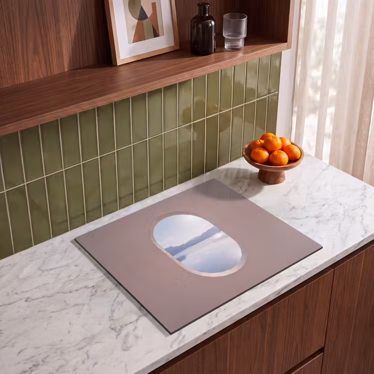 Herdabdeckplatte - Landschaft – Wasser – Modern — 8