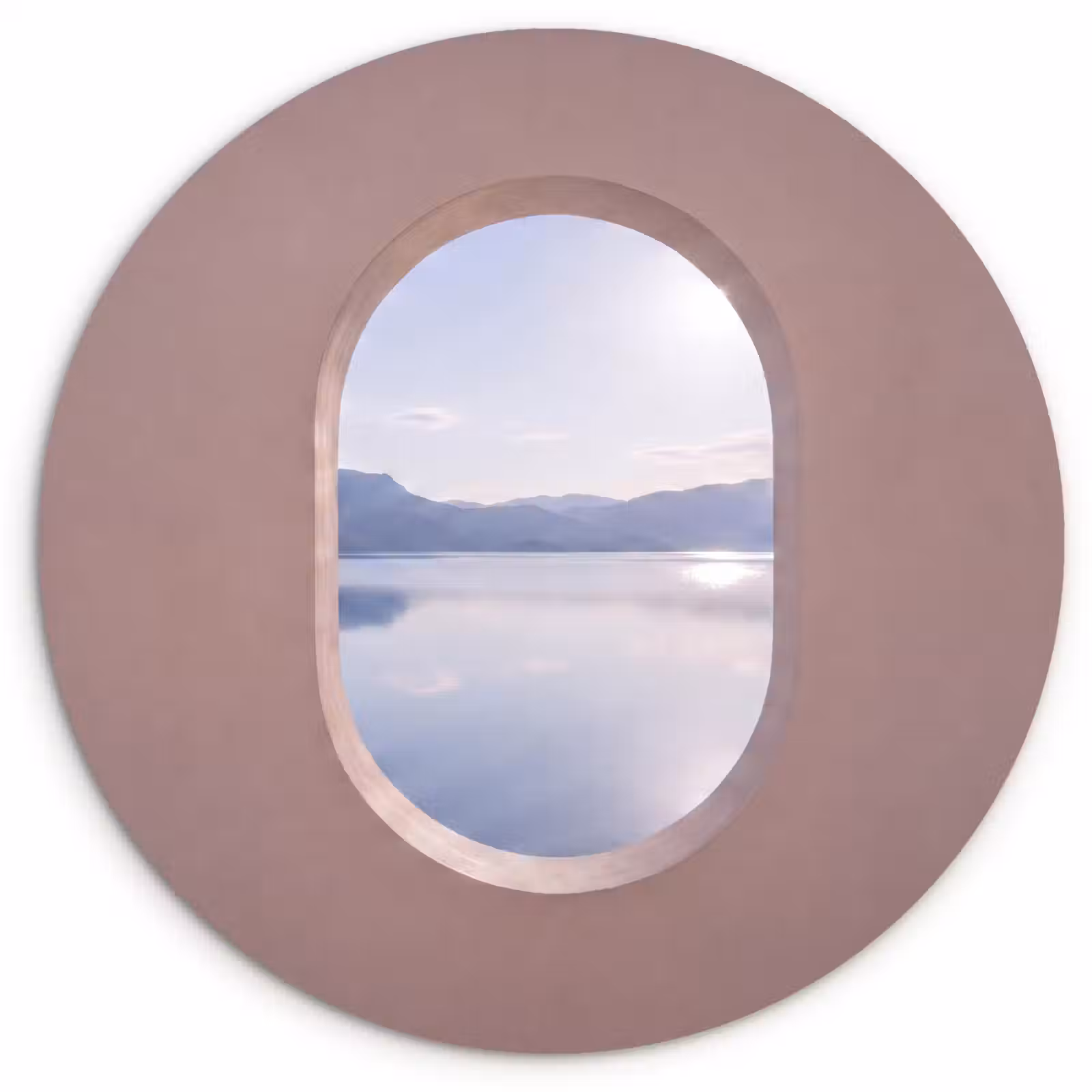 Forexbild Rund - Landschaft – Wasser – Modern — 1