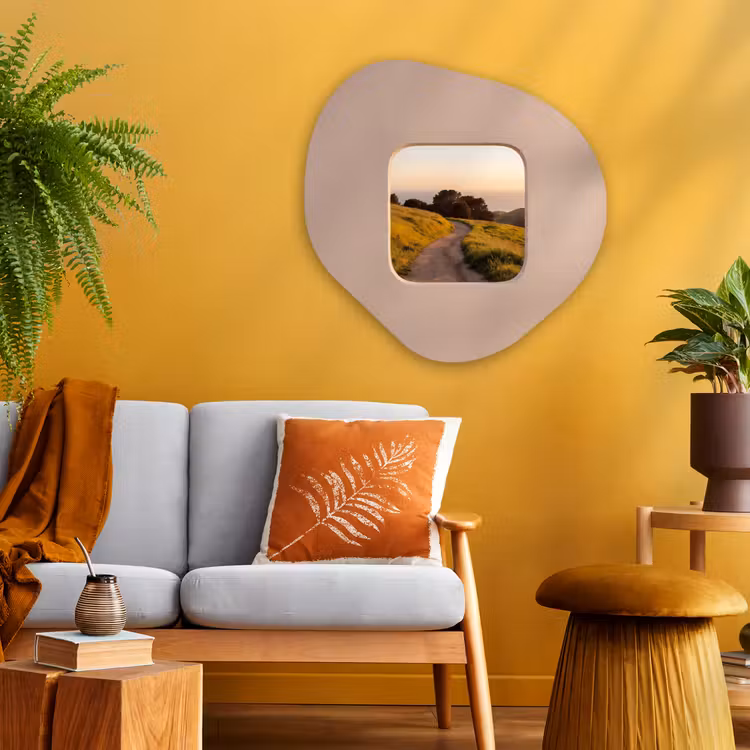 Alu-Dibond-Bild Organische Form - Aussicht – Küste – Natur — 3