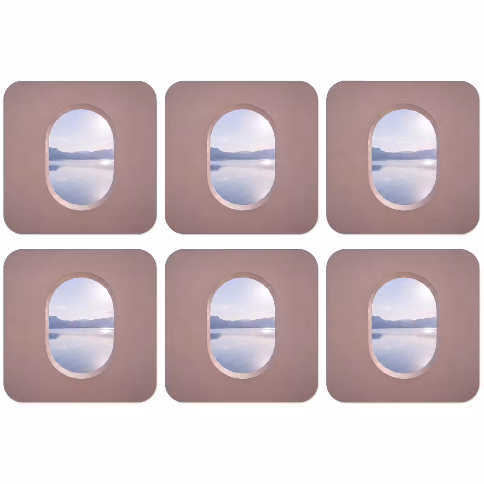 Untersetzer - Landschaft – Wasser – Modern — 1