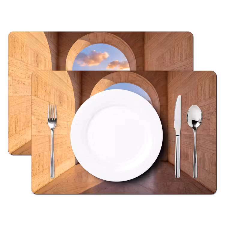 Tischset - 6 Stück - Meer – Landschaft – Abend — 2