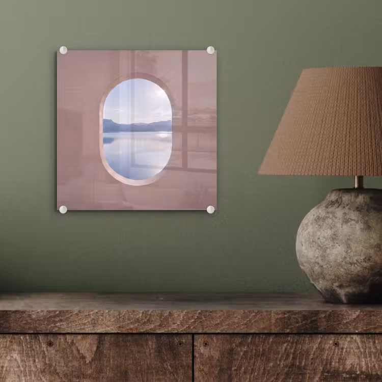 Glasbild - Landschaft – Wasser – Modern — 4
