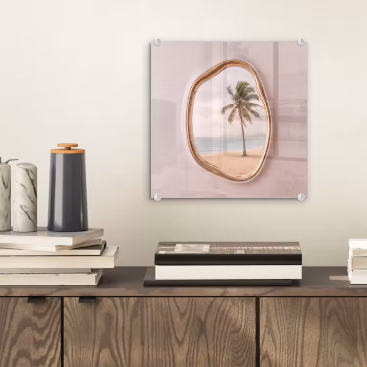 Glasbild - Tropisch – Landschaft – Küste — 2