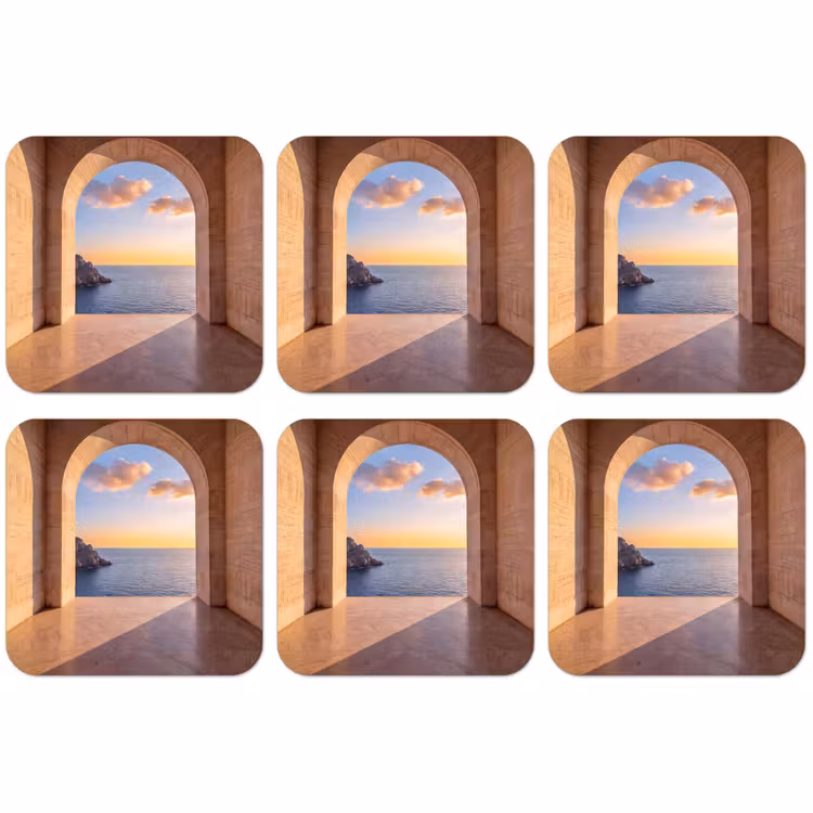 Untersetzer - Meer – Landschaft – Abend — 1
