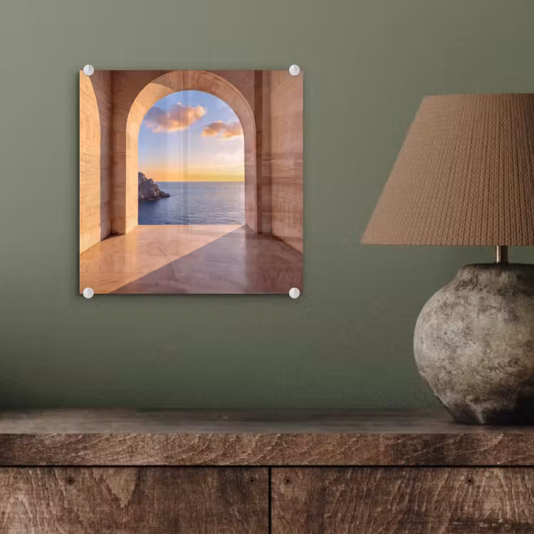 Glasbild - Meer – Landschaft – Abend — 4