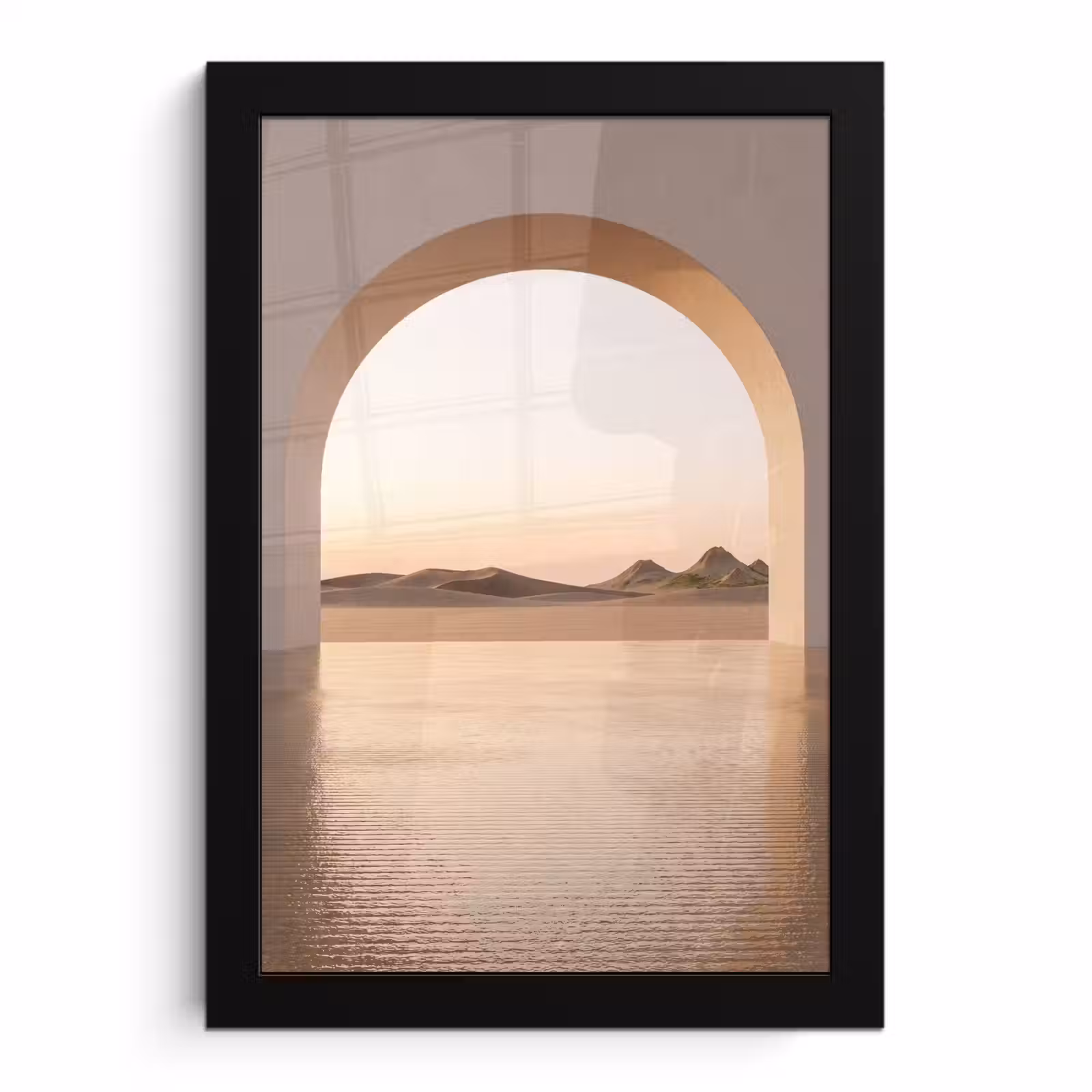 Bilder mit Rahmen - Bogen – Wüste – Natur — 1