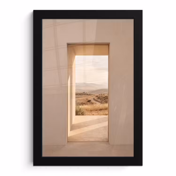 Bilder mit Rahmen - Aussicht – Natur – Ruhe — 1