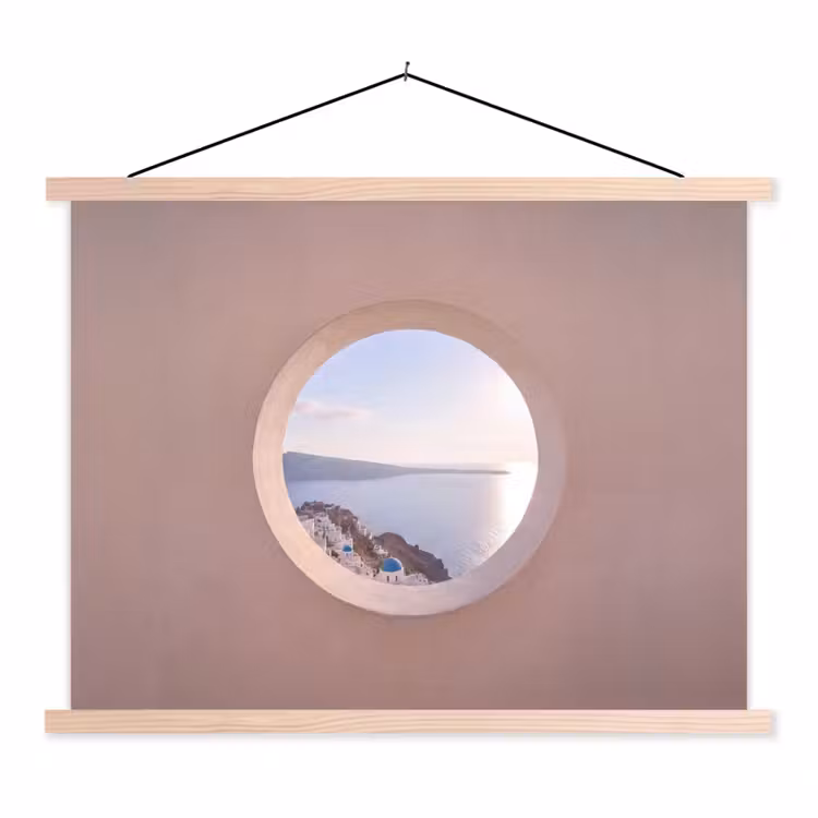 Stoffbild - Aussicht – Meer – Natur — 1