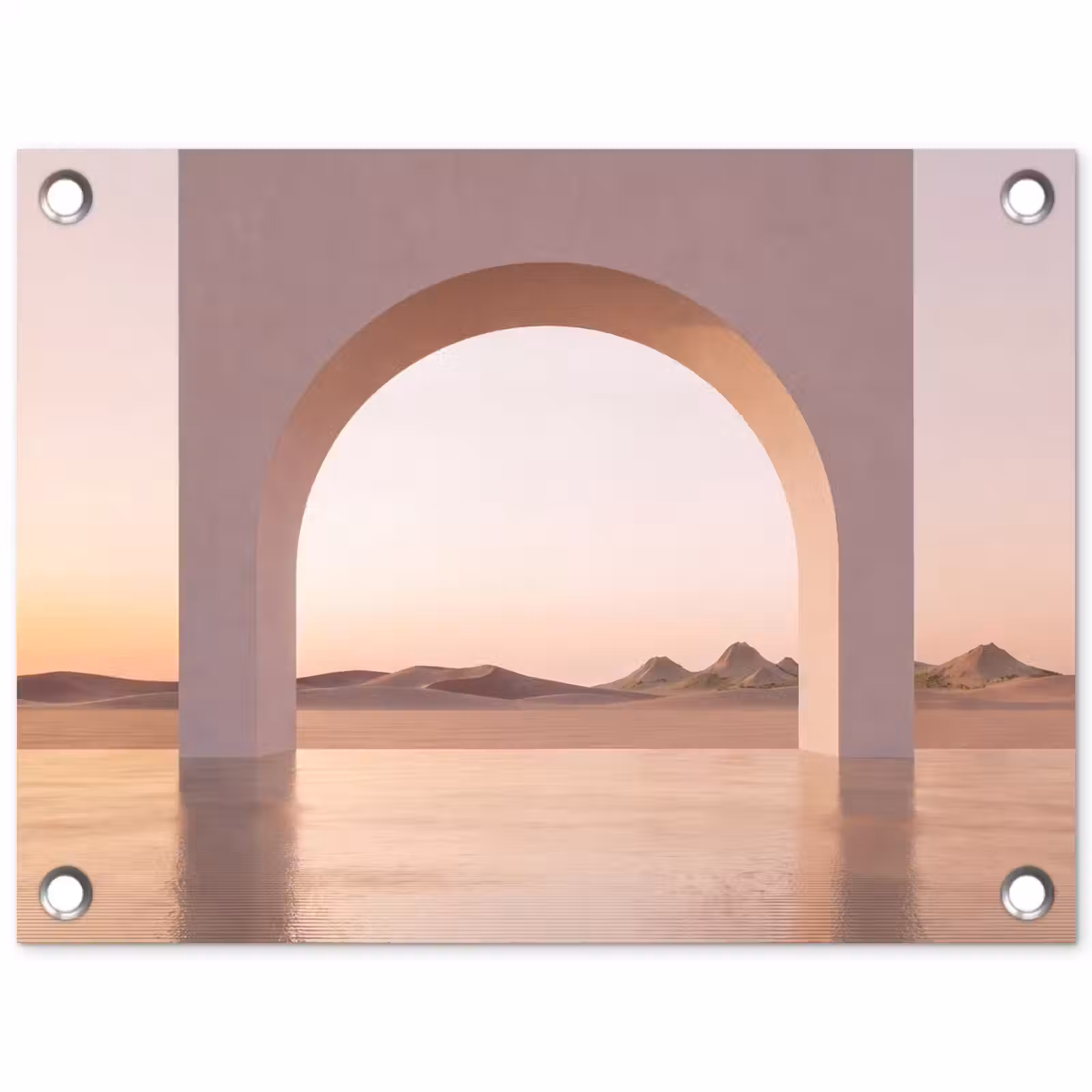 Gartenposter - Bogen – Wüste – Natur — 1