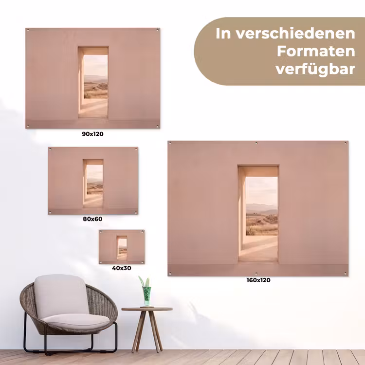 Gartenposter - Aussicht – Natur – Ruhe — 6