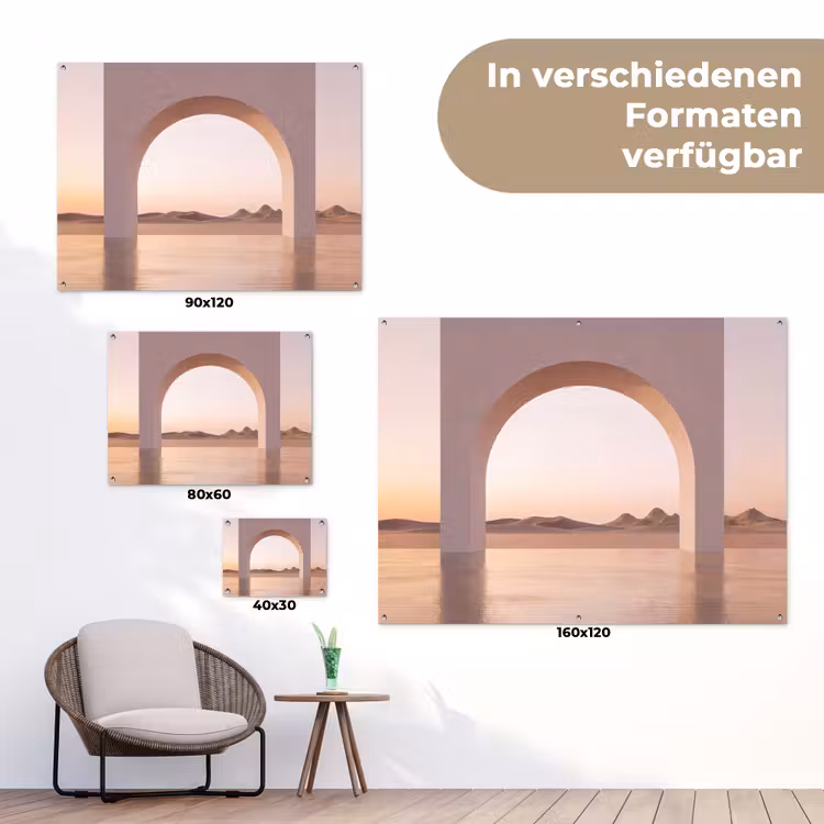 Gartenposter - Bogen – Wüste – Natur — 6