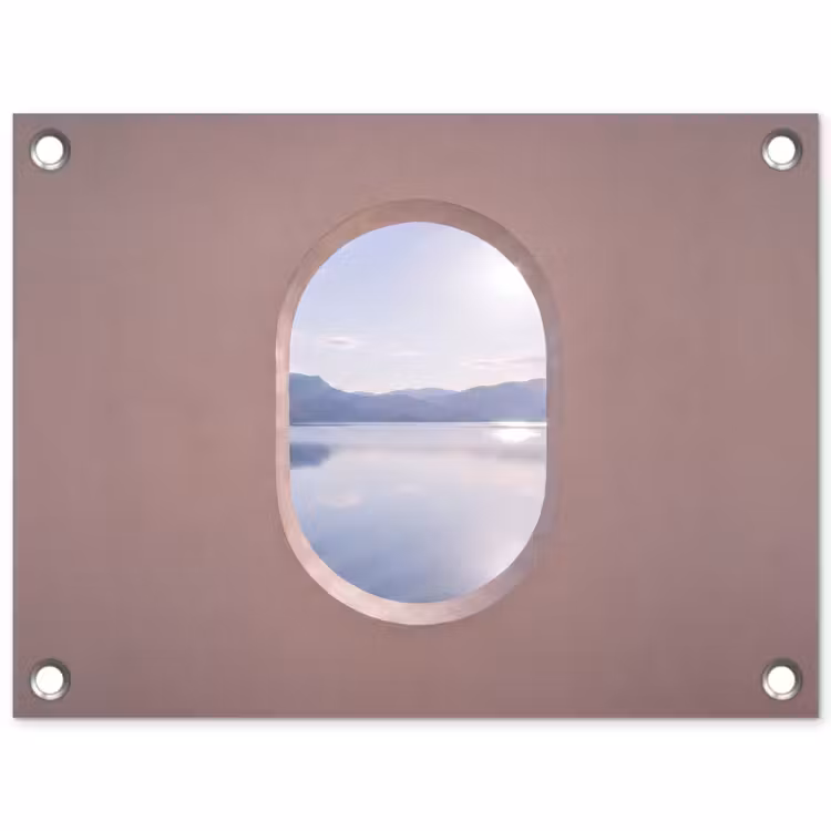 Gartenposter - Landschaft – Wasser – Modern — 1