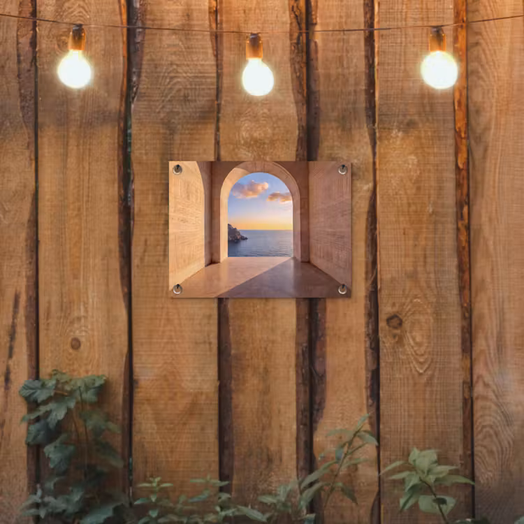 Gartenposter - Meer – Landschaft – Abend — 2
