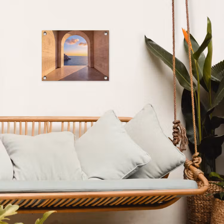 Gartenposter - Meer – Landschaft – Abend — 4