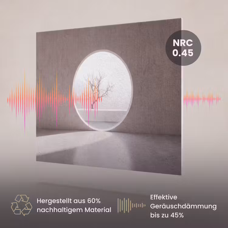 Akustikbild - Baum – Kreis – Modern — 3