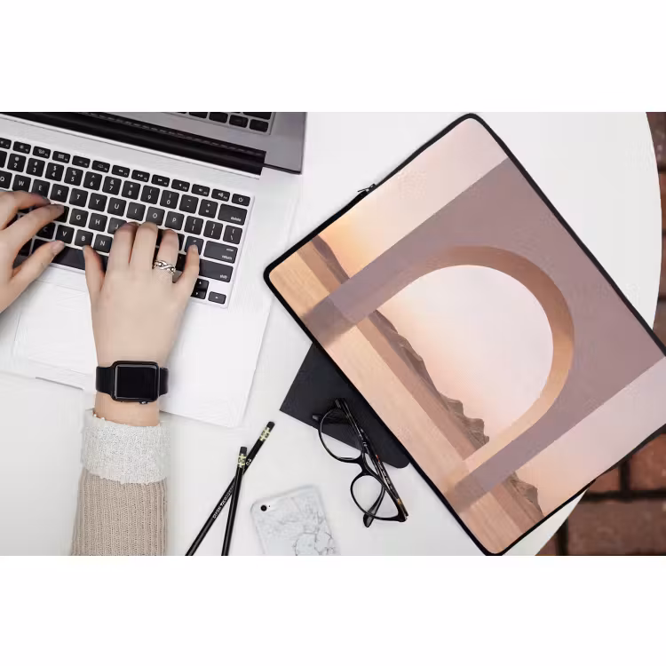 Laptop hülle - Bogen – Wüste – Natur — 3