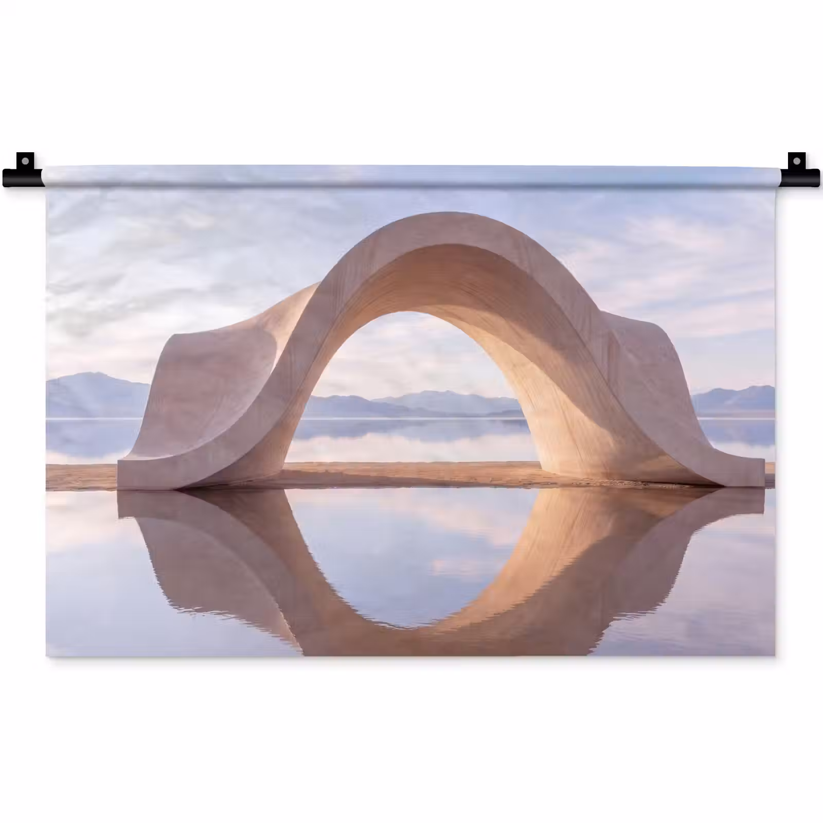 Wandteppich - Bogen – Wasser – Natur — 1