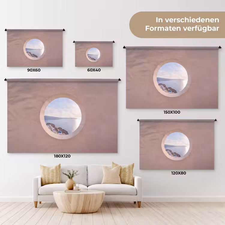 Wandteppich - Aussicht – Meer – Natur — 8