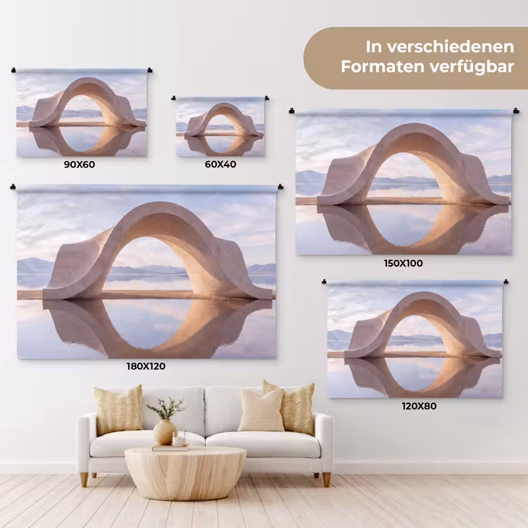 Wandteppich - Bogen – Wasser – Natur — 8