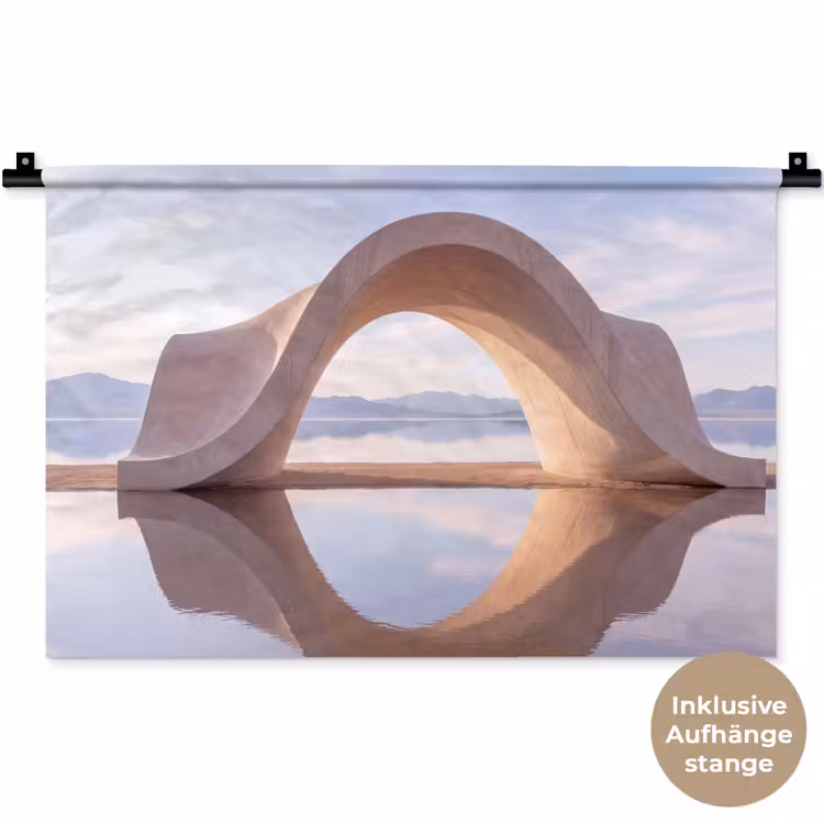 Wandteppich - Bogen – Wasser – Natur — 9