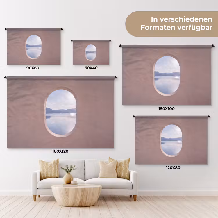 Wandteppich - Landschaft – Wasser – Modern — 8