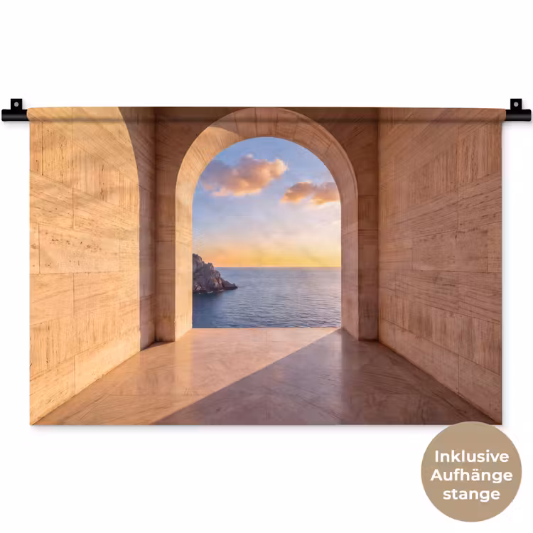Wandteppich - Meer – Landschaft – Abend — 9