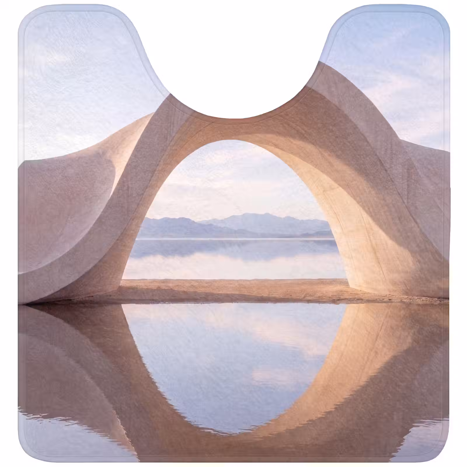 WC Vorleger - Bogen – Wasser – Natur — 1