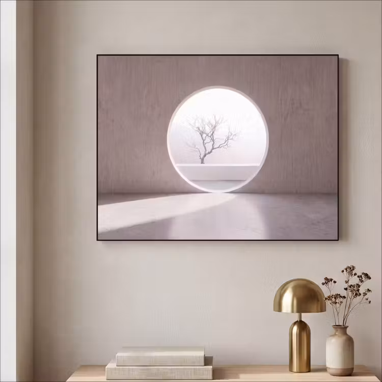 Art Frame - Baum – Kreis – Modern — 4