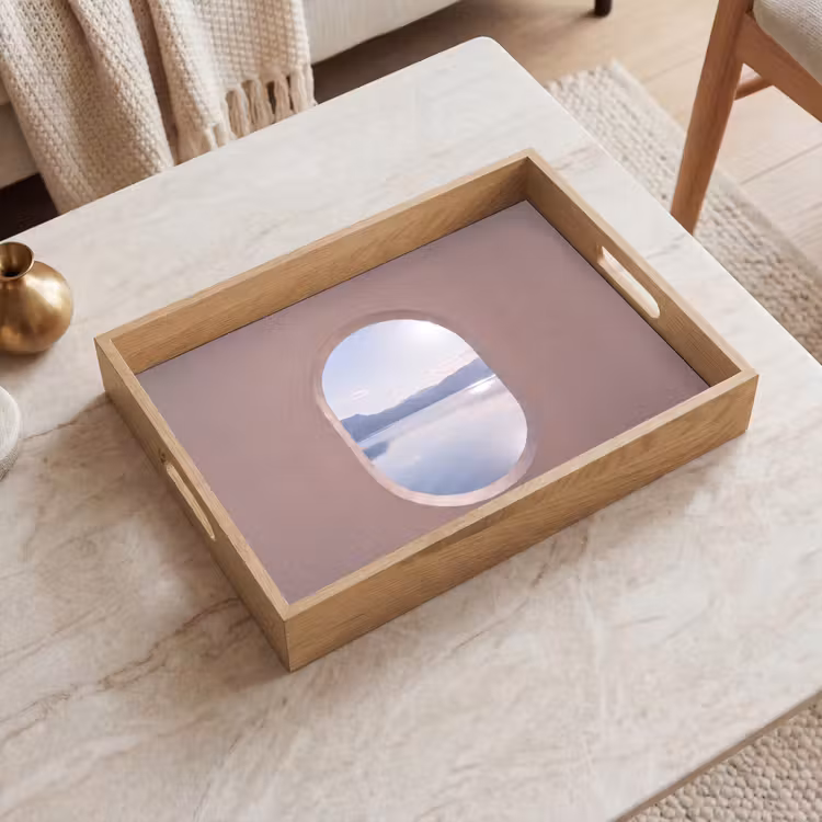 Tablett - Landschaft – Wasser – Modern — 2