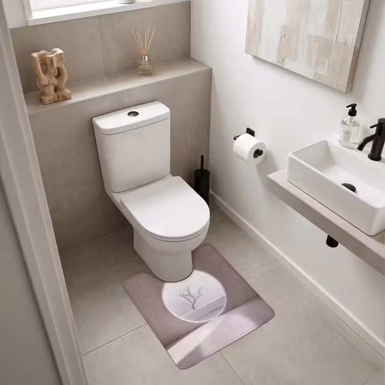 WC Vorleger - Baum – Kreis – Modern — 6