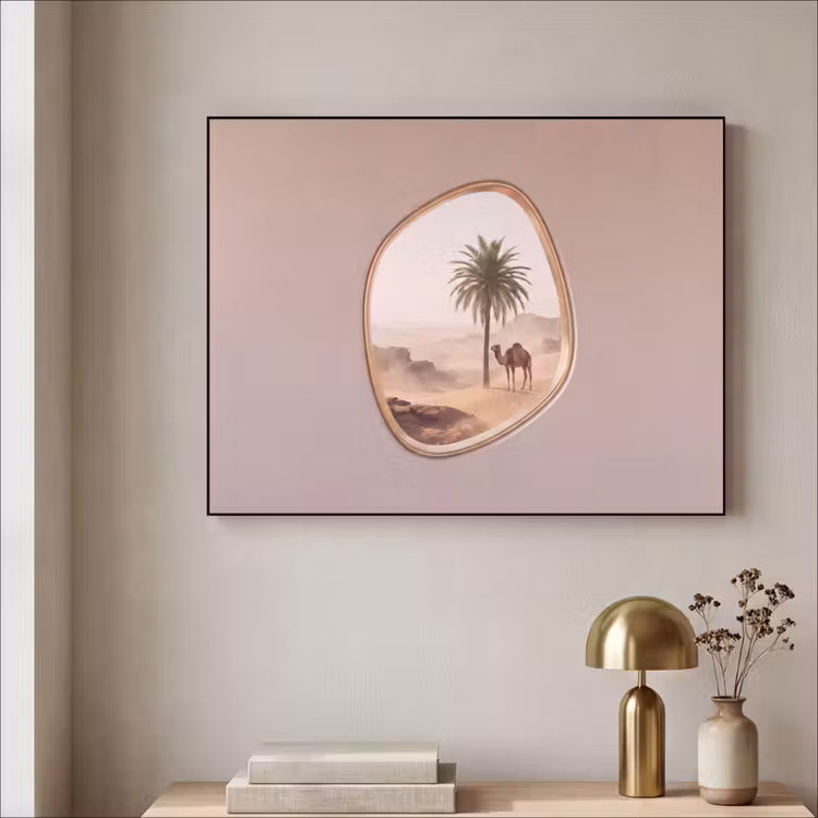 Art Frame - Kamel – Wüste – Natur — 4